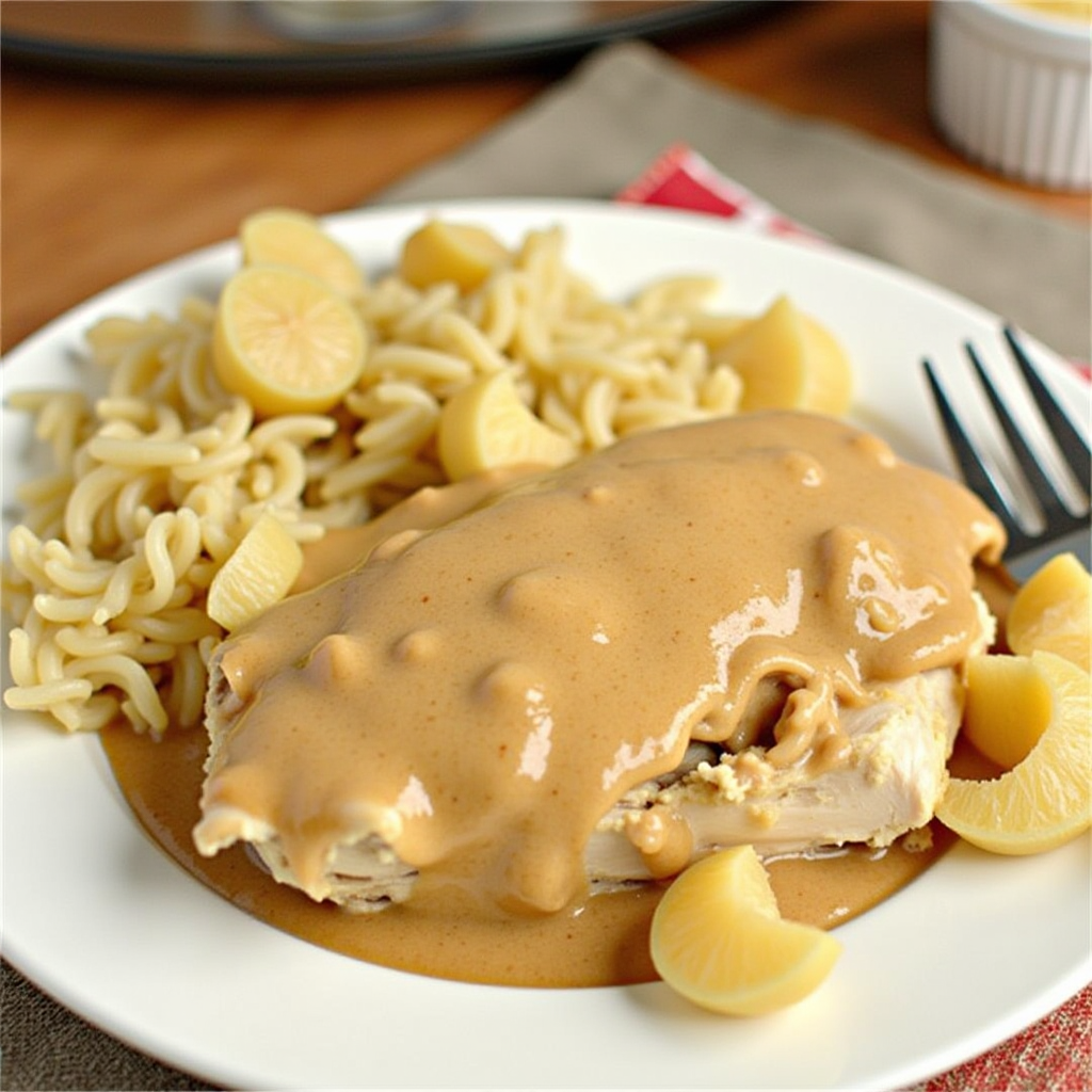 Crockpot Chicken & Gravy