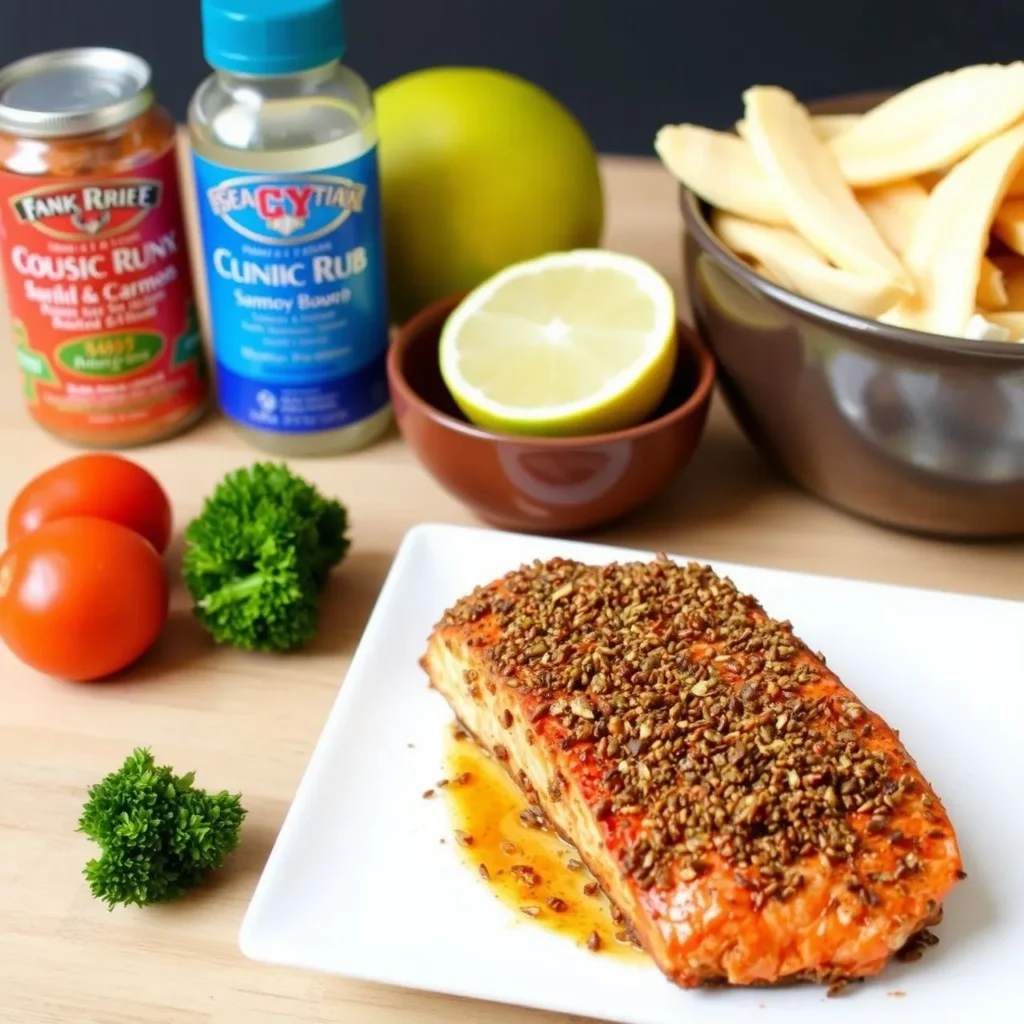 Salmon Asian Rub